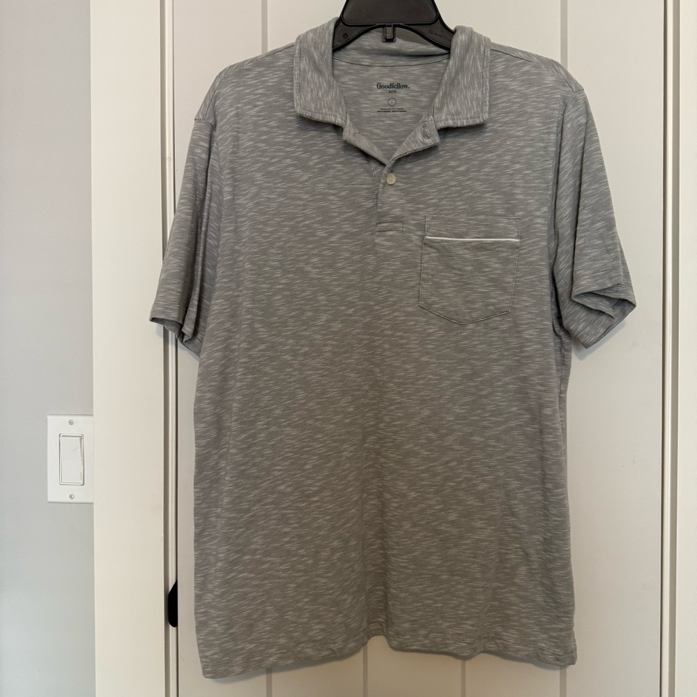 Gray Men's Polo Shirt